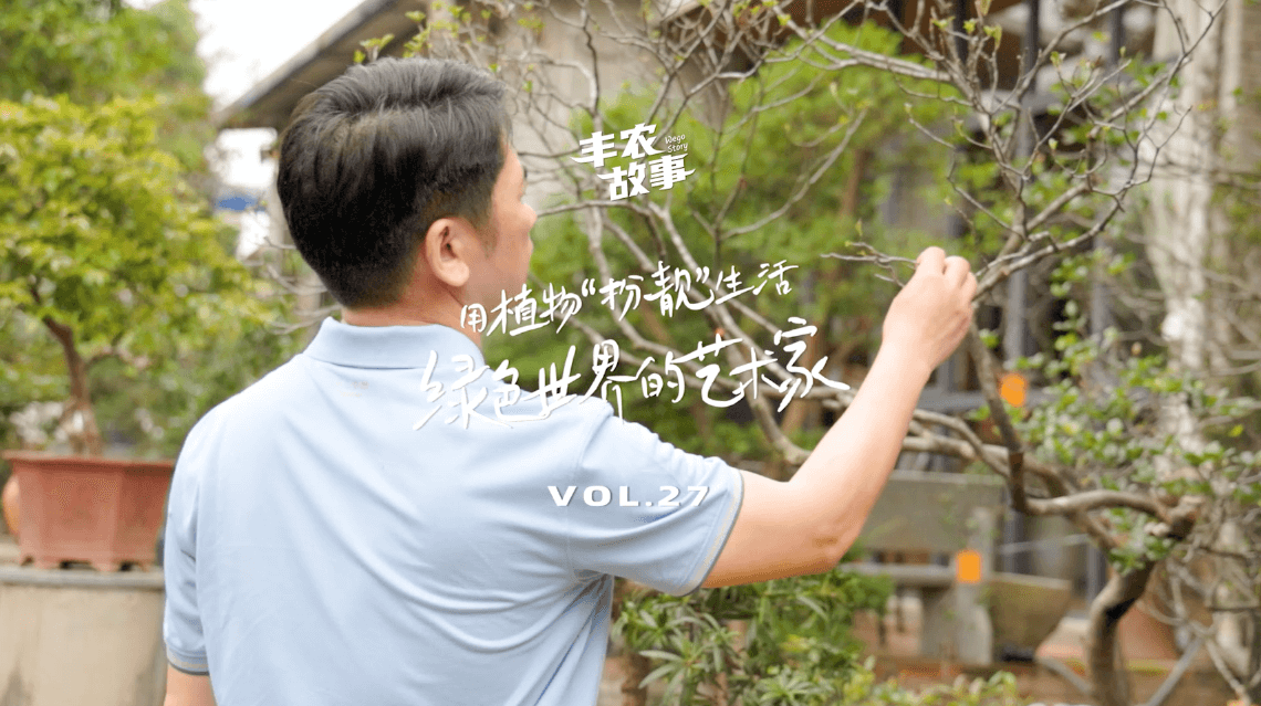 17年，他用一草一木去点亮了一个个家。